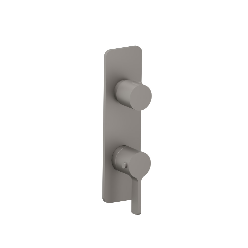 Thermostatische douchemengkraan - 1 uitgang | Steel Grey