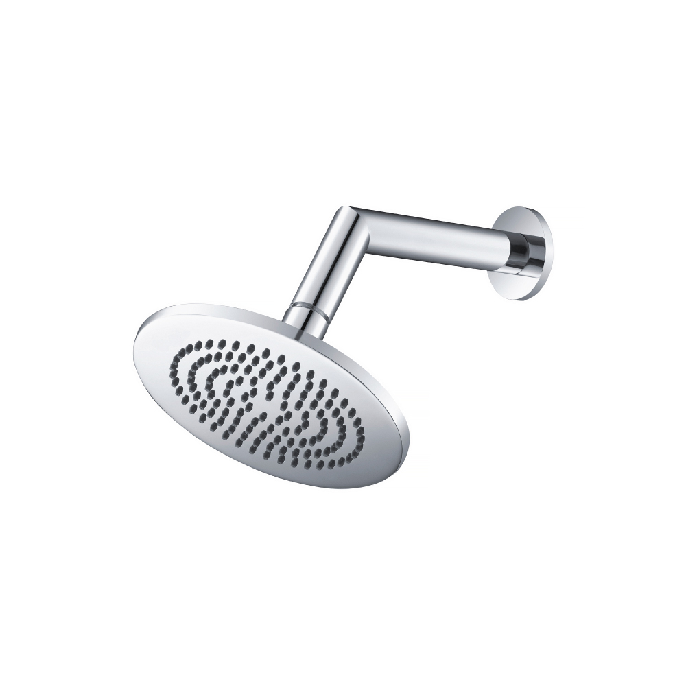 6" Rain Head with 7" Arm | Chroom