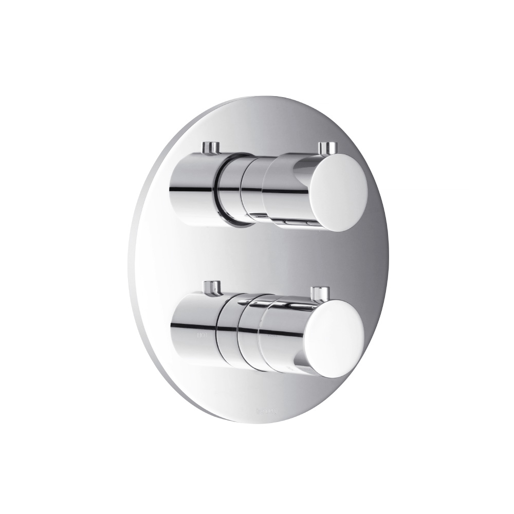 3/4" Thermostatic Shower Valve & Trim - 1 Output | Chroom