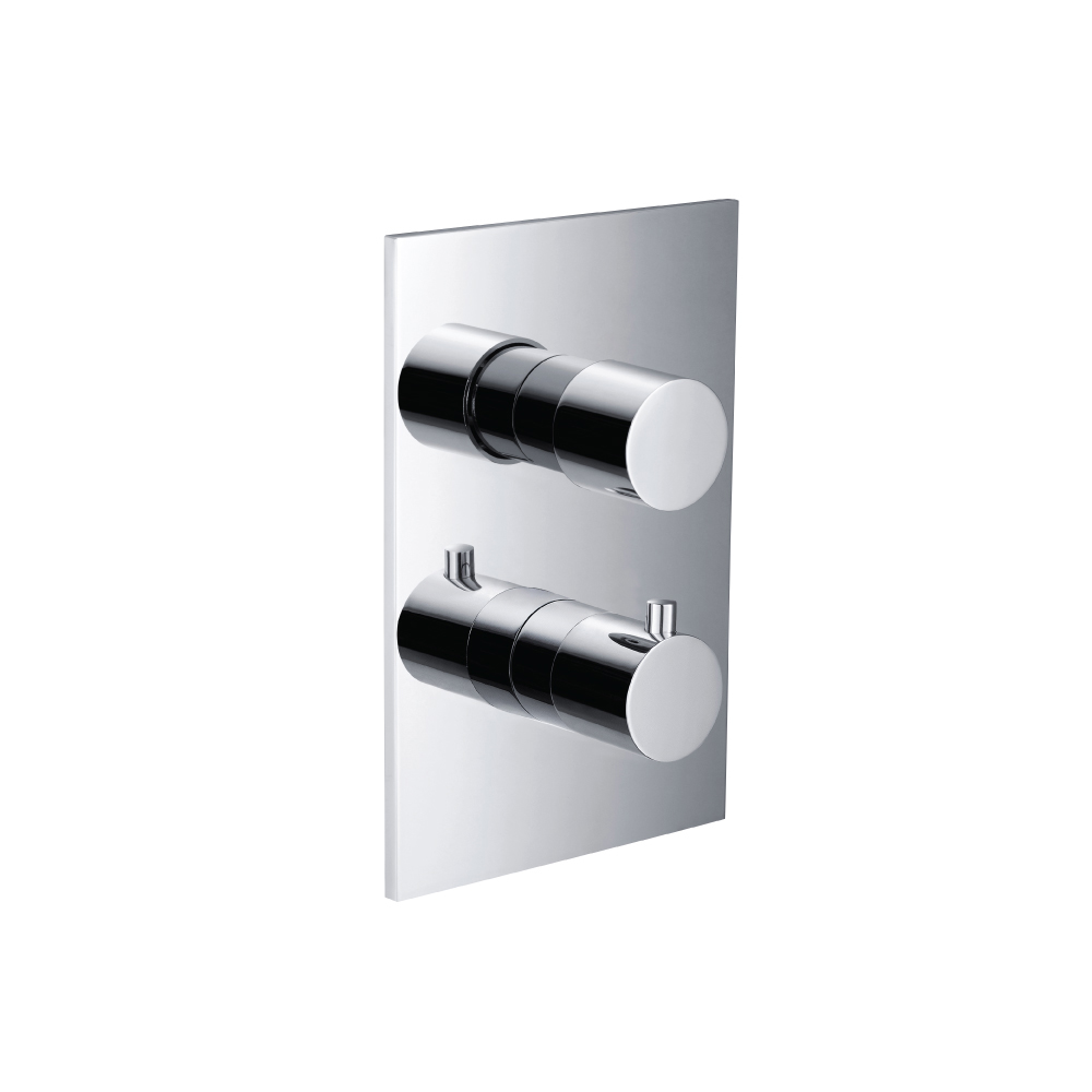 Thermostatische douchemengkraan - 3 uitgangen | Chroom