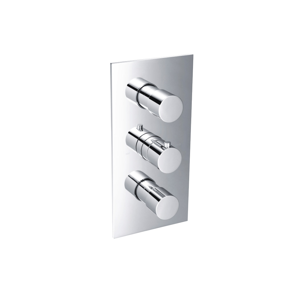 Thermostatische douchemengkraan - 4 uitgangen | Chroom