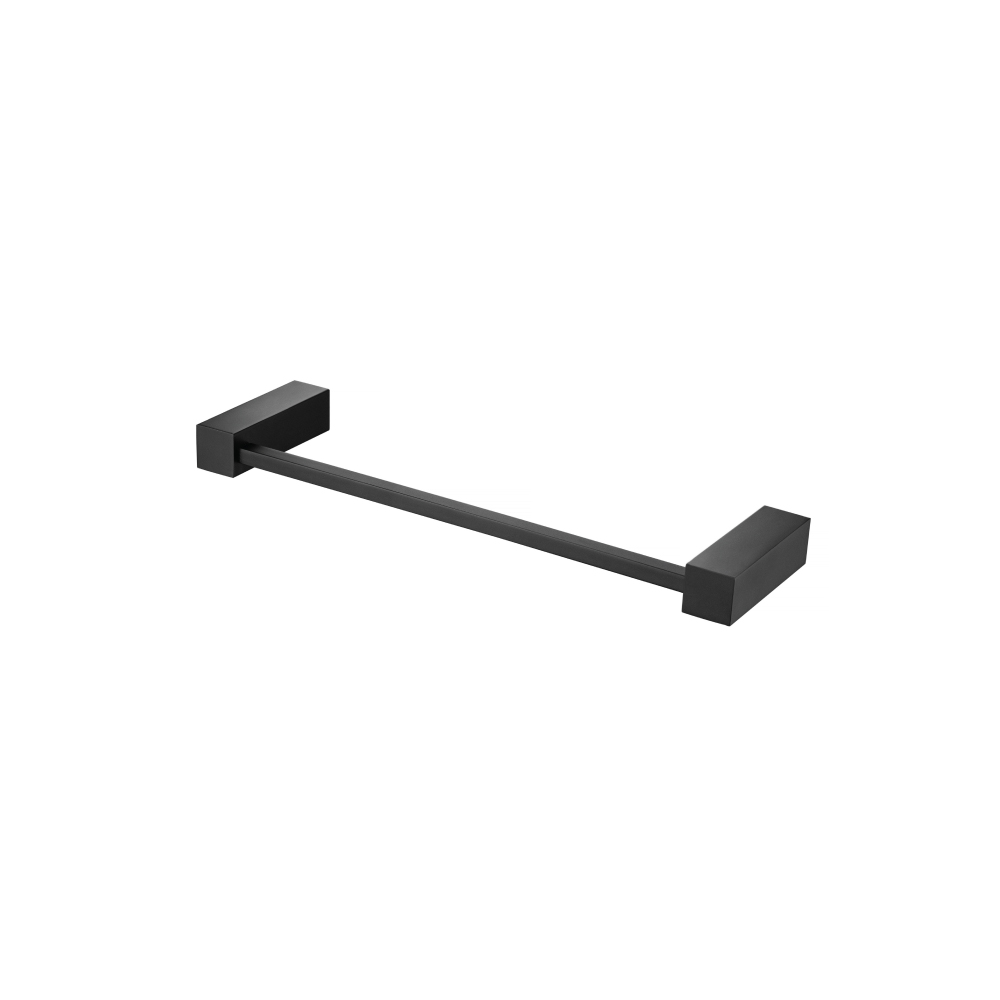 Brass Towel Ring / Mini Towel Bar - 8" | Mat zwart