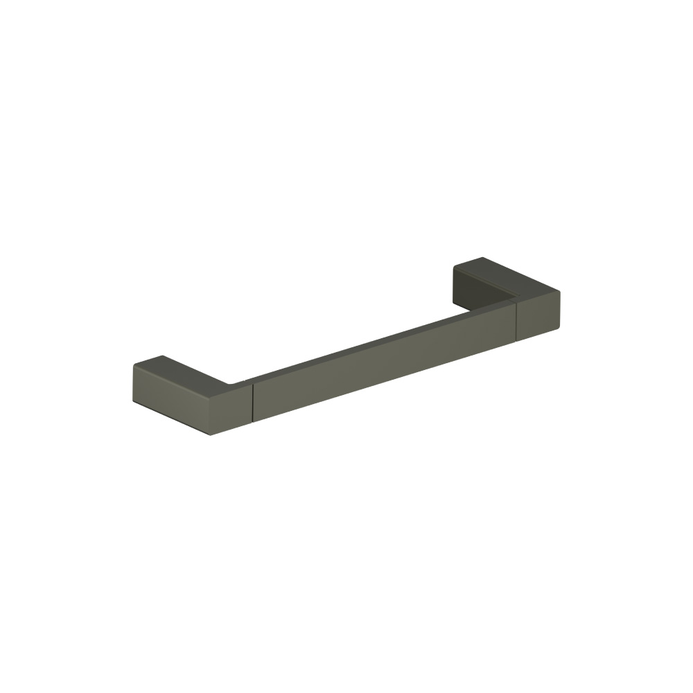 Brass Towel Ring / Mini Towel Bar - 8" | Dark Green