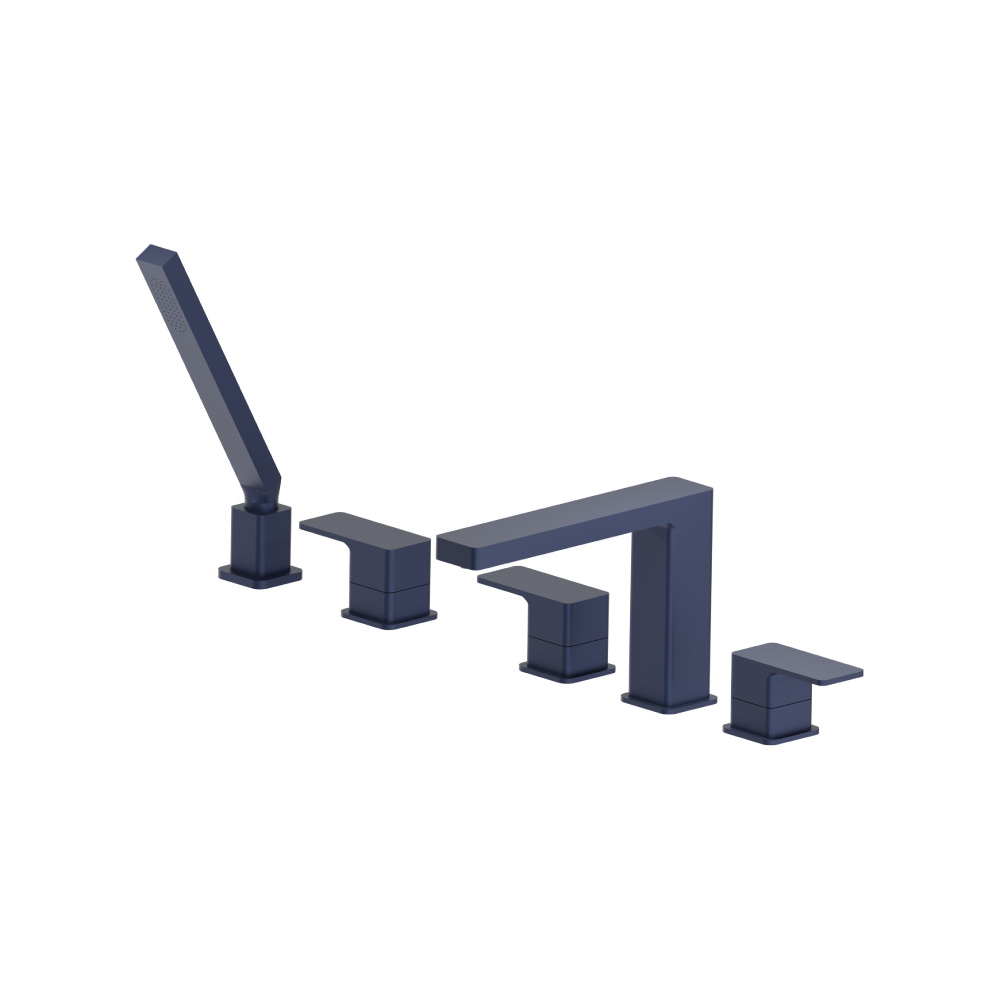5 gats badrandkraan met handdouche | Navy Blue