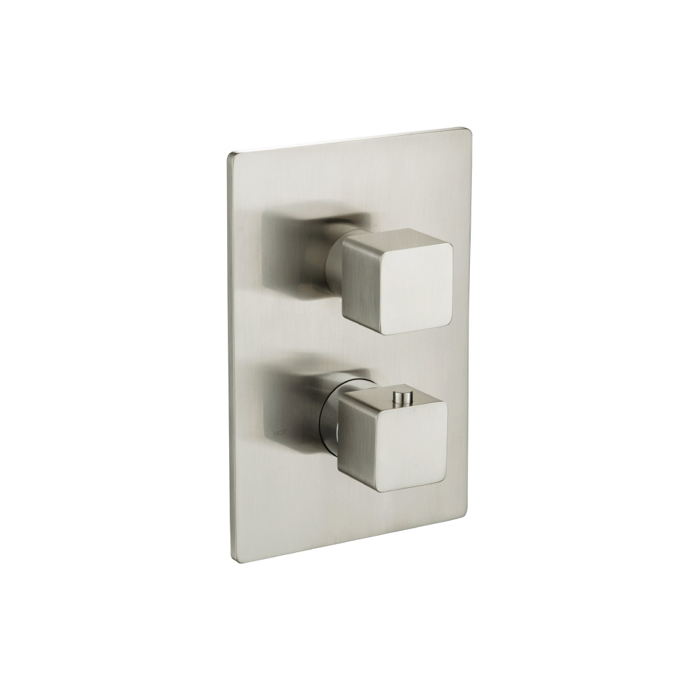 Thermostatische douchemengkraan - 1 uitgang | Geborsteld nikkel PVD
