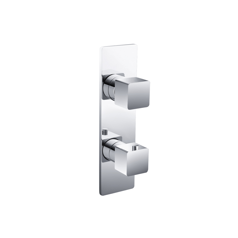Thermostatische douchemengkraan - 3 uitgangen | Chroom