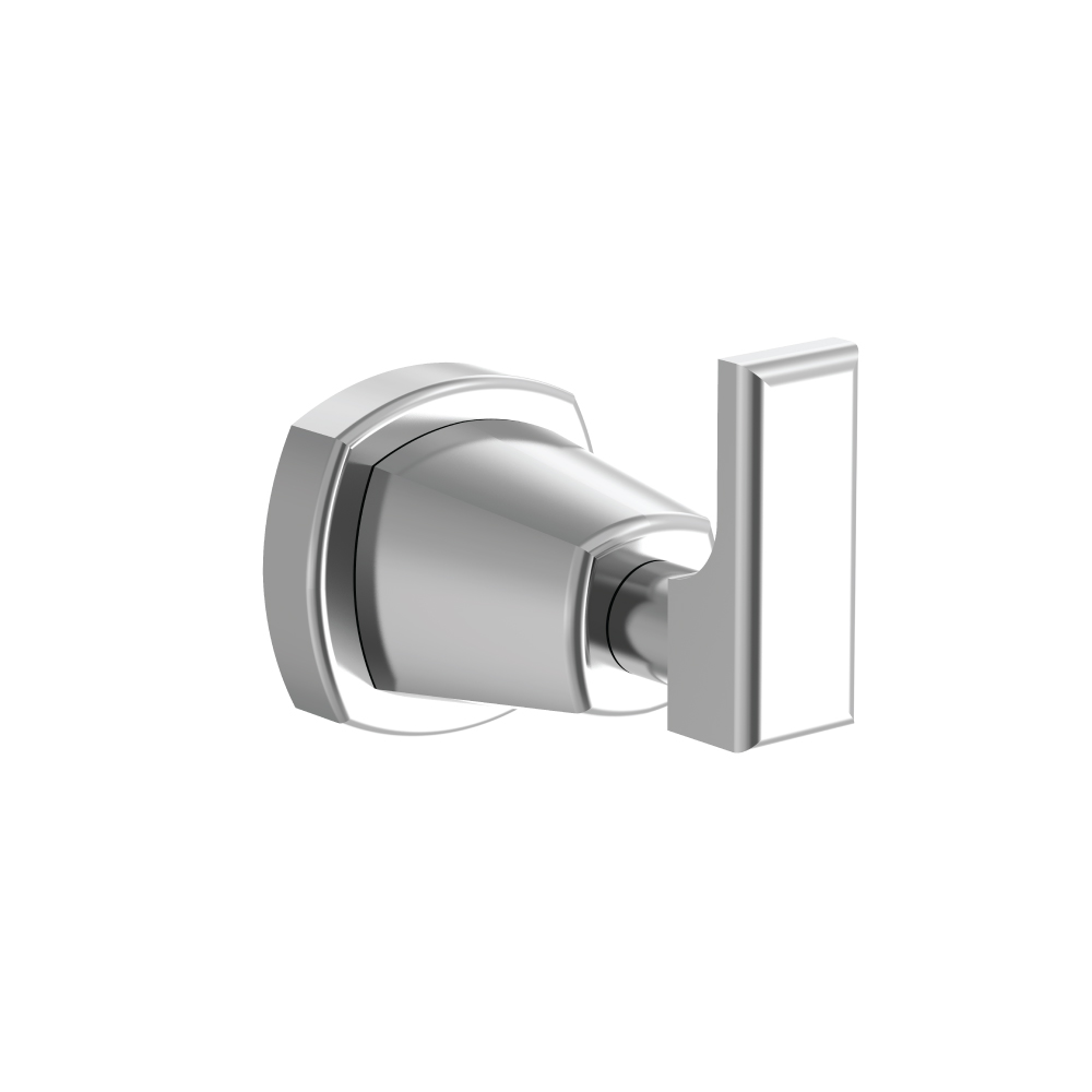 Brass Bathroom Towel / Robe Hook | Geborsteld nikkel PVD