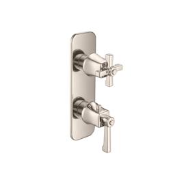 Thermostatische douchemengkraan - 2 uitgangen