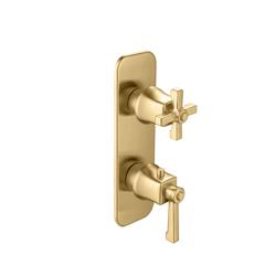 Thermostatische douchemengkraan - 2 uitgangen
