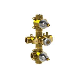 Thermostatisch inbouwdeel - 4 uitgangen