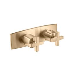 Thermostatische douchemengkraan - 2 uitgangen